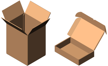 Cardboard boxes