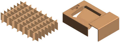 Image of cardboard separators