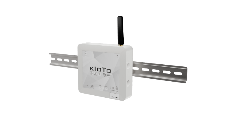 kIoTo 532, box version, mounted on a DIN rail