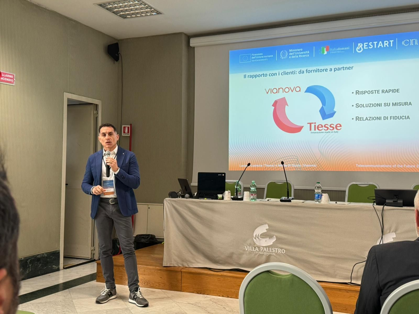 Telecommunication of the Future: Vianova & Tiesse